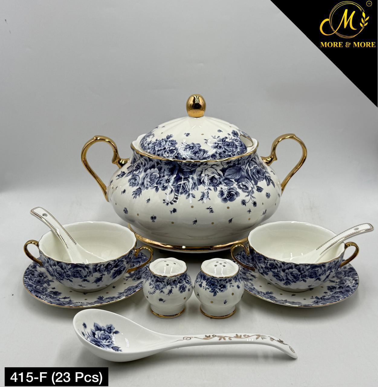 Royal Albert Style 23-Pcs Soup Set | 415-F