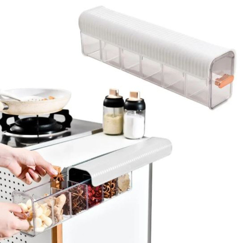 Clear Wall Mounted Storage Box Closet Organizer, Multifunctional Storage Box for Clothes, Socks, Ties