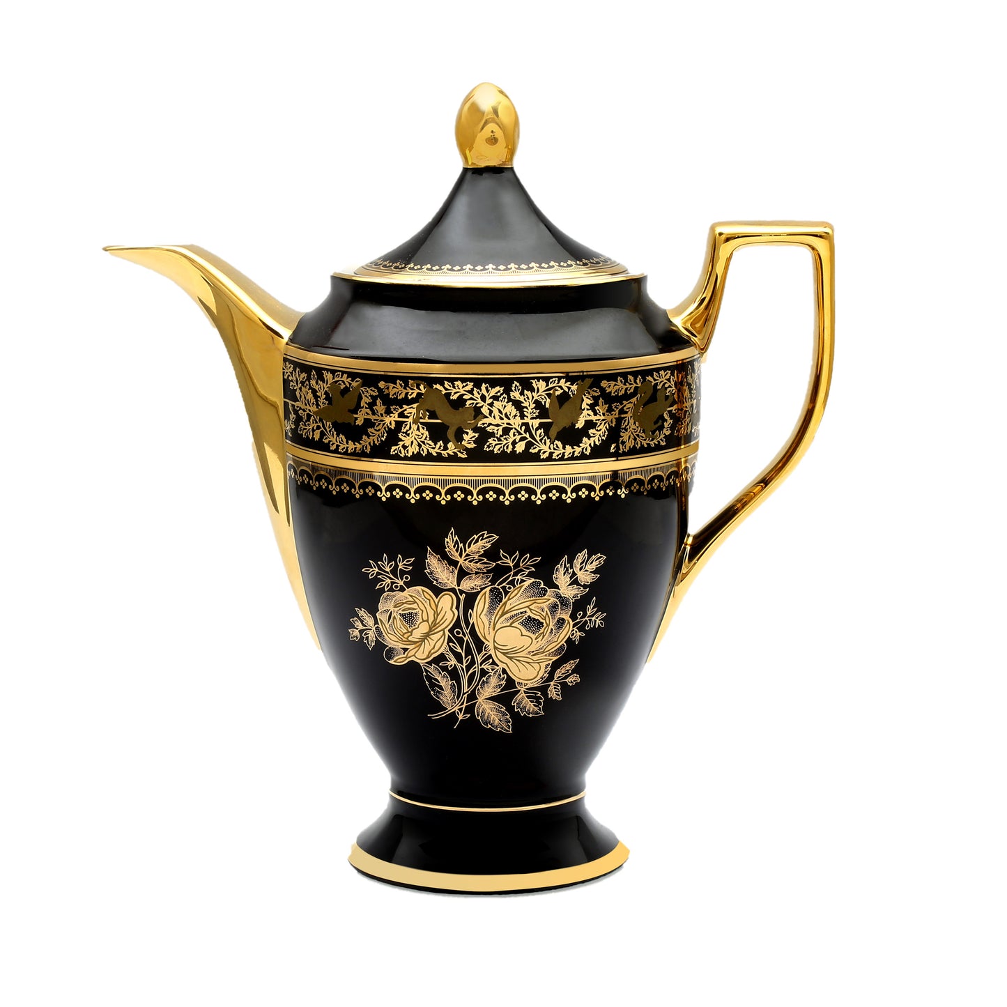 15-Piece European-Style Hullic Palace Bone China Tea Set