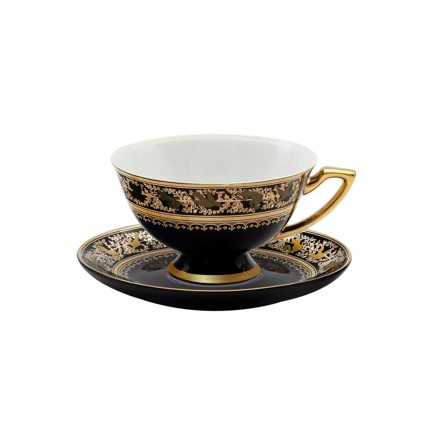 15-Piece European-Style Hullic Palace Bone China Tea Set