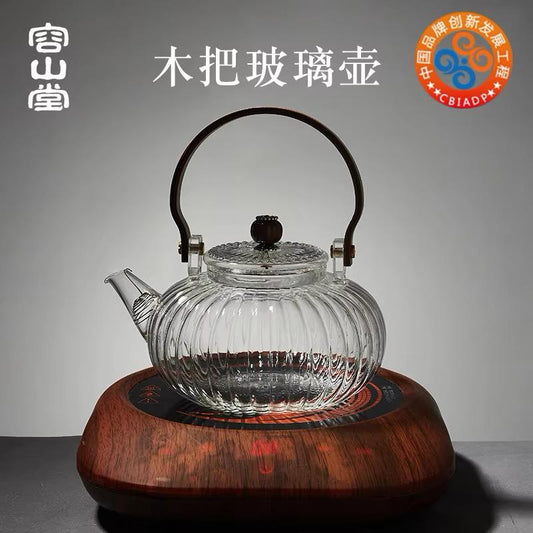 Heat Proof Glass Kettle