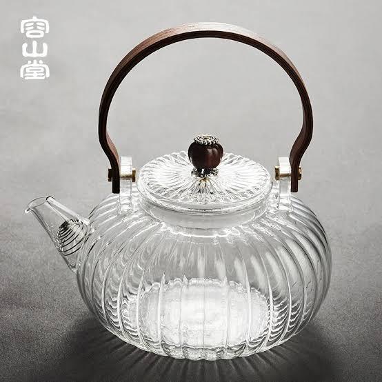 Heat Proof Glass Kettle