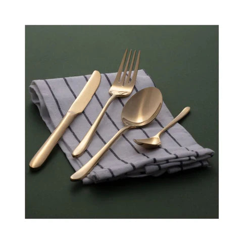 Arshia Premium Gold 50pcs Cutlery Sets TM1401GS