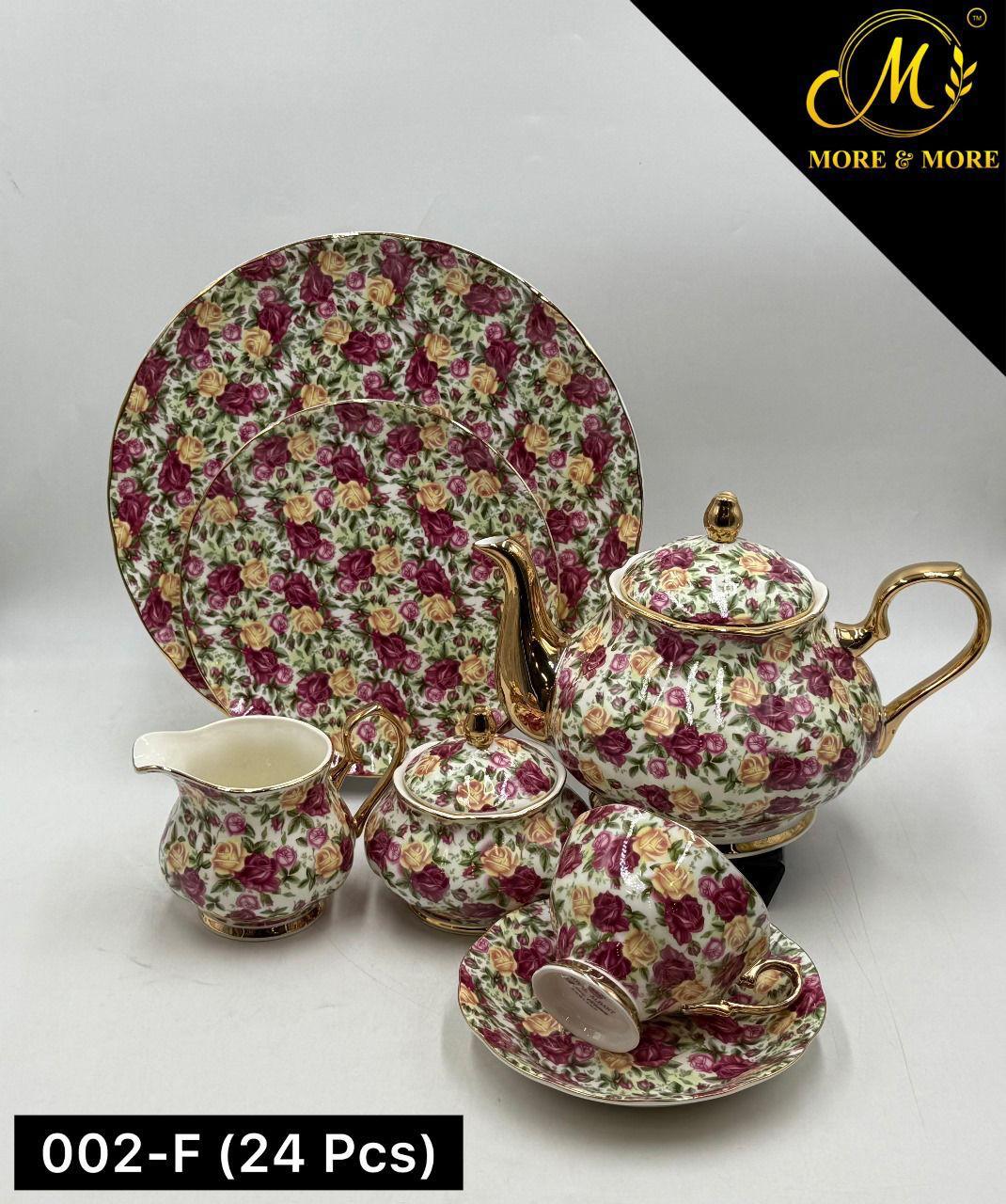 Royal Albert Style Tea Set – Design : 002-F