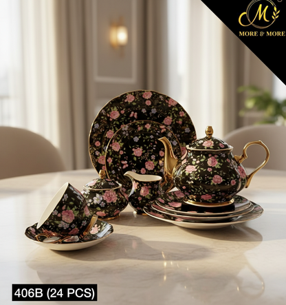 Royal Albert Style Tea Set – Design : 406-F -B