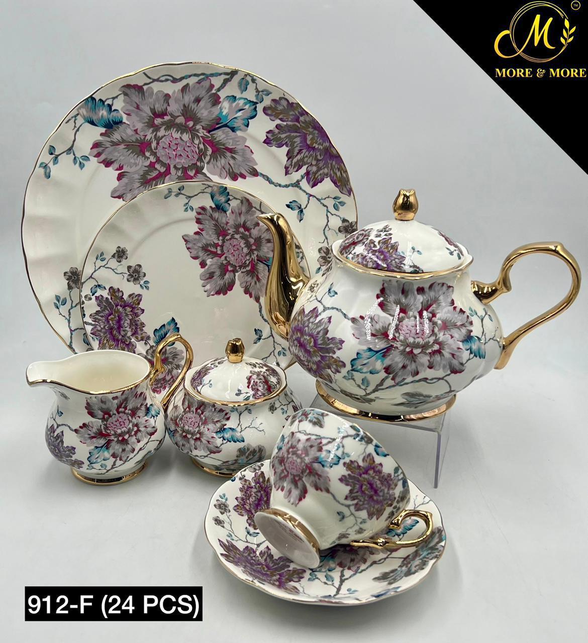 Royal Albert Style Tea Set – Design : 912-F