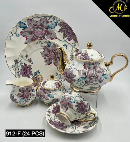 Royal Albert Style Tea Set – Design : 912-F