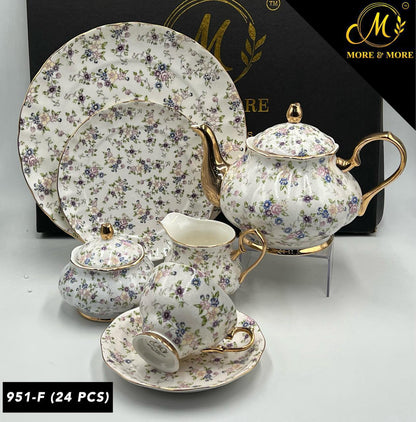 Royal Albert Style Tea Set – Design : 951-F