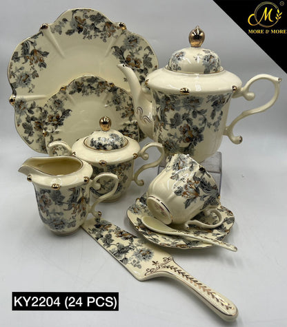 Royal Albert Style Tea Set – Design : KY2204
