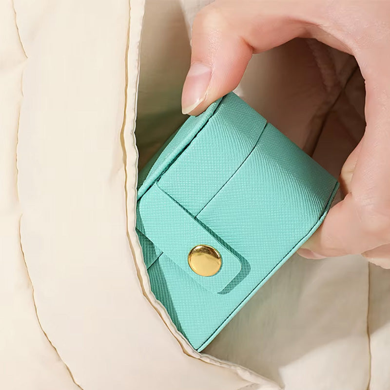 Mini Jewelry Earring Stud Holder Case