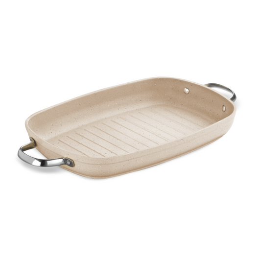 Korkmaz Granita Aluminum Grill Frypan 35x25cm 3.2L