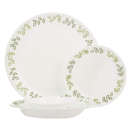 Corelle Vitrelle 3-layer Neo Leaf 26 Pieces Set