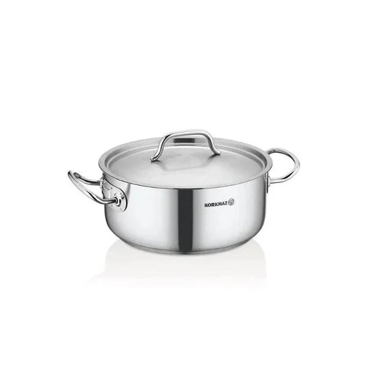 Korkmaz Proline Gastro Low Casserole 24x10 (Satin)