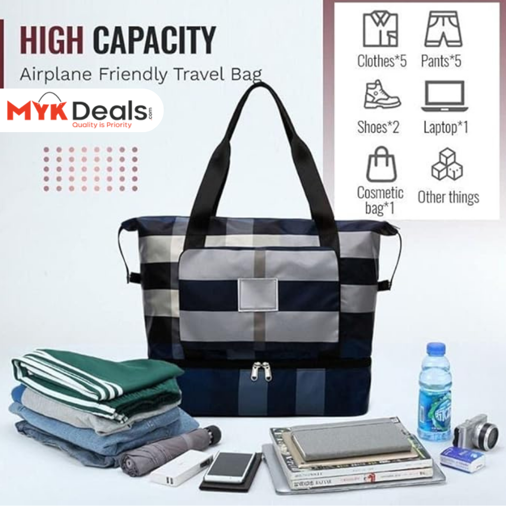 Large capacity travel handbag waterproof