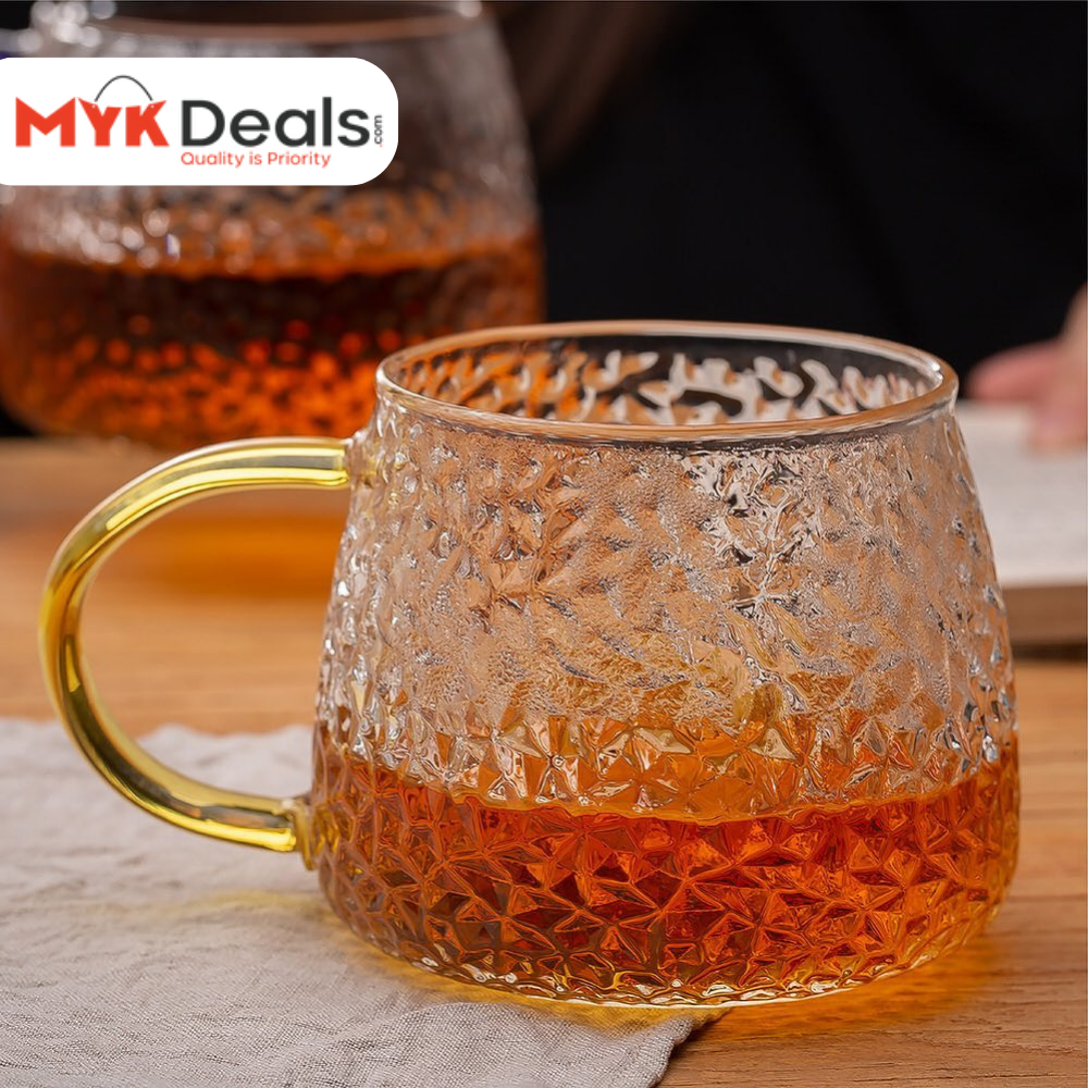 -Intricate Glass Mug