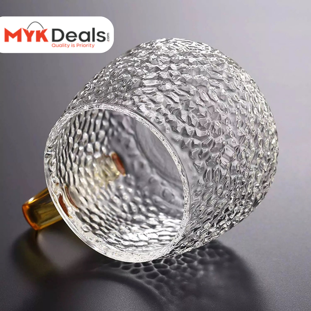 -Intricate Glass Mug