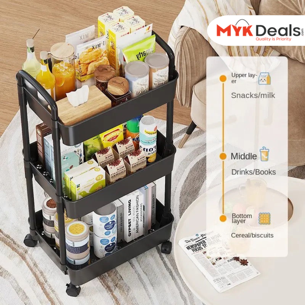 Mobile Durable Rolling Cart