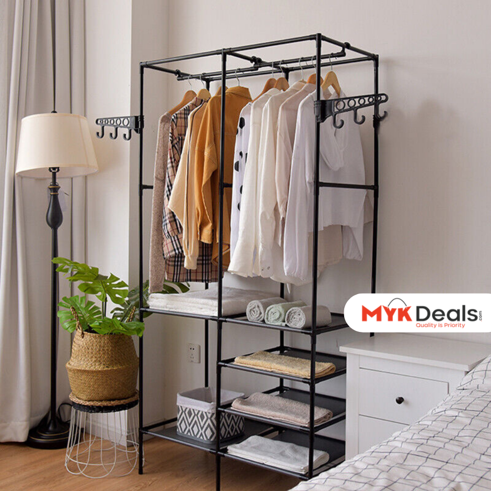 Multifunctional Clothes Hanger Stand