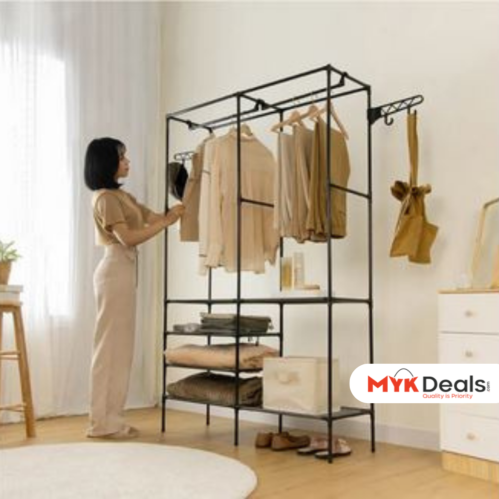 Multifunctional Clothes Hanger Stand