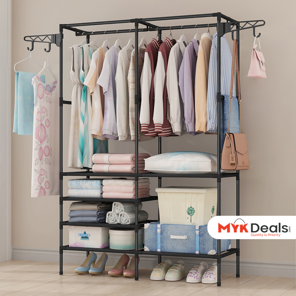 Multifunctional Clothes Hanger Stand