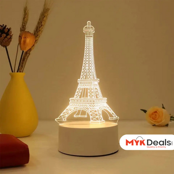 3D Eiffel Towel Lamp