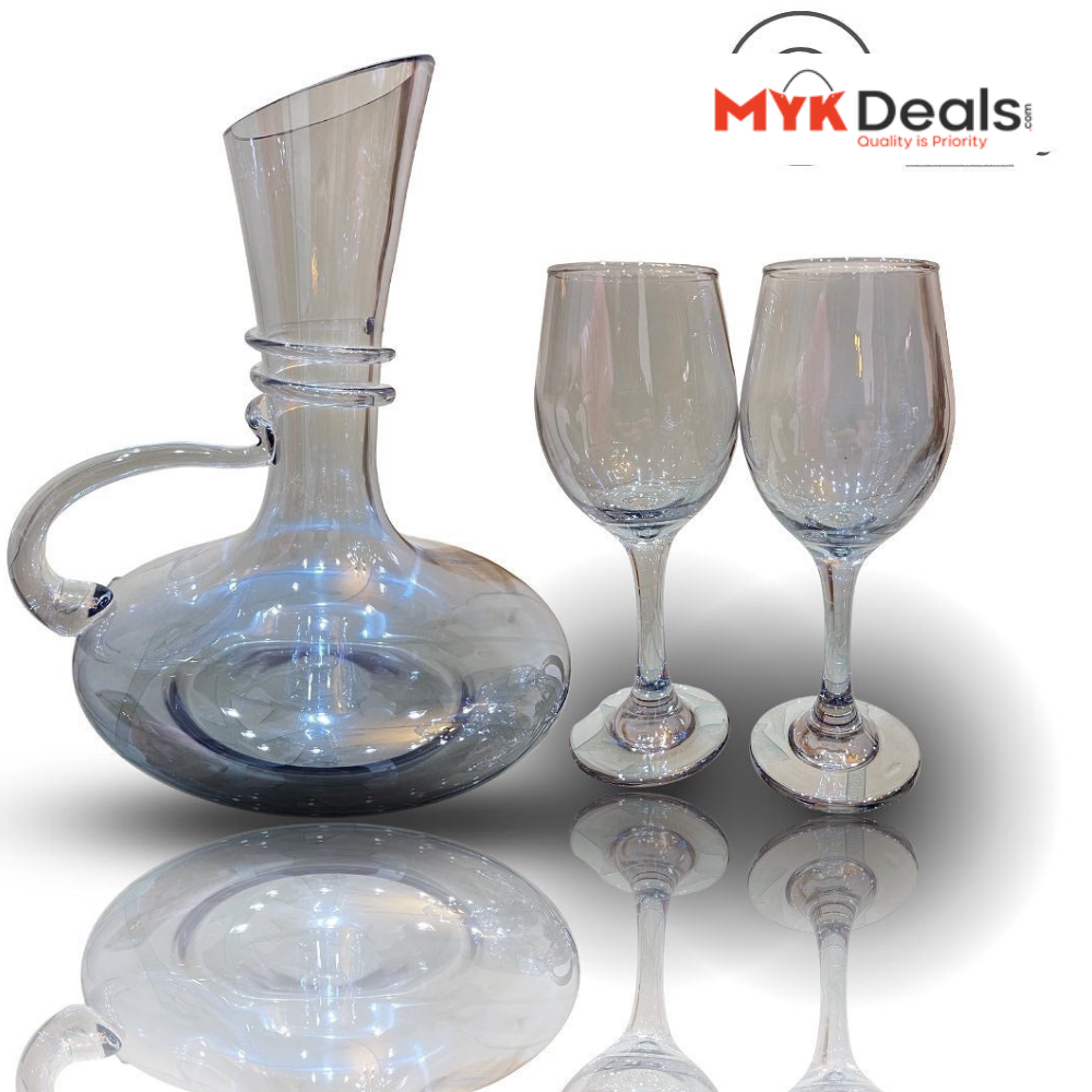 7-PC Antique Classic Style Water Set-BLUE