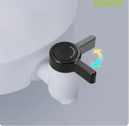 4L Ecoco Large Capacity Fridge Water Jug – Faucet Dispenser For Juice Tea & Cold Drinks