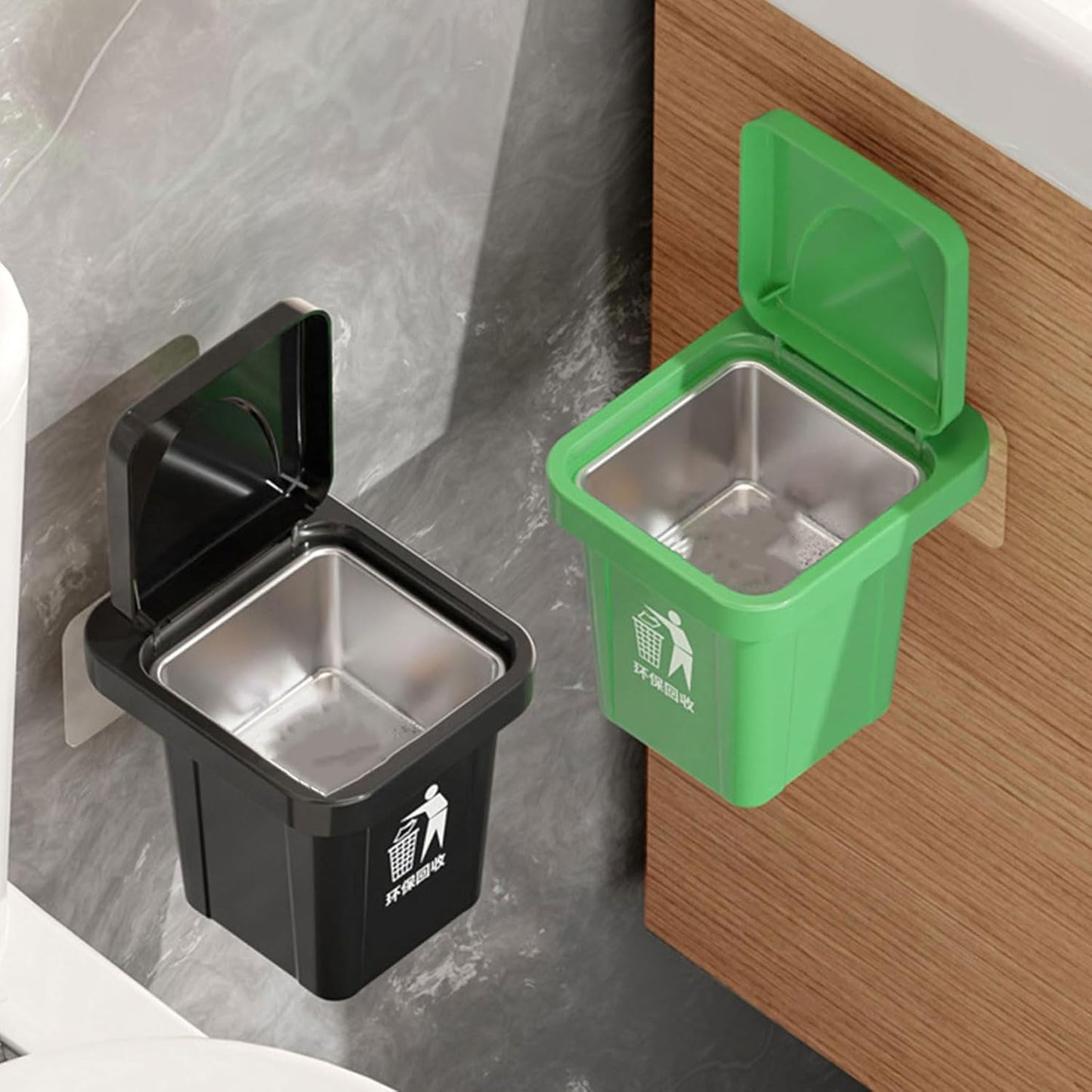 Wall Mounted Ashtray, Outdoor Smokeless Metal Ashtray for Home, Desktop Ashes for Office and Smoking Areas
