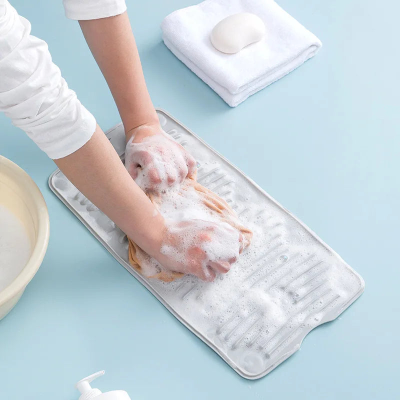 Portable Household Non-Slip Silicone Washboard