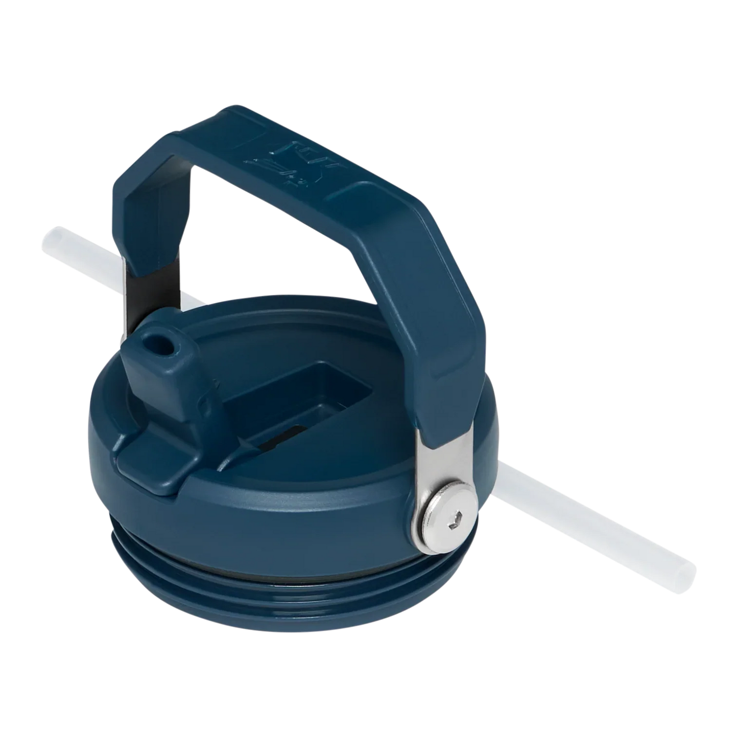 The IceFlow™ Flip Straw Tumbler | 30 OZ - Cornflower Stripe