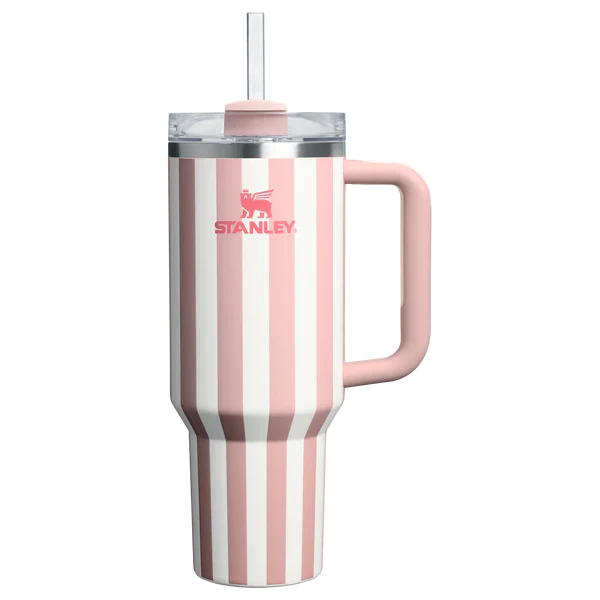 The Quencher H2.0 Flowstate™ Tumbler | 40 OZ - Peach Whip Cabana Gloss