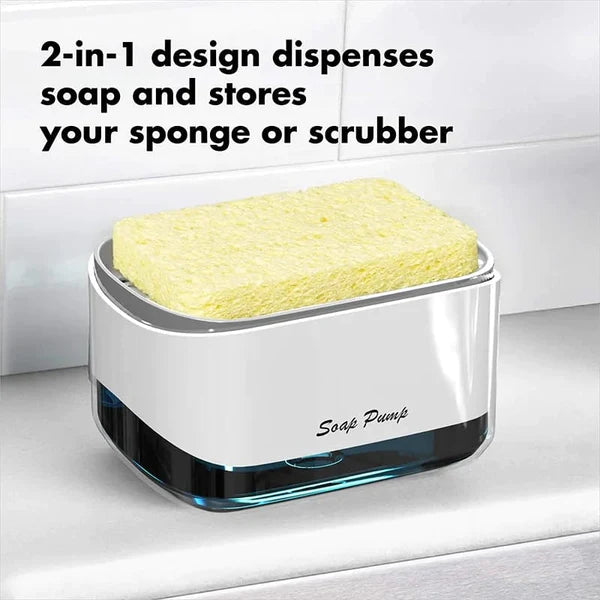 Pump and Clean sponge caddy