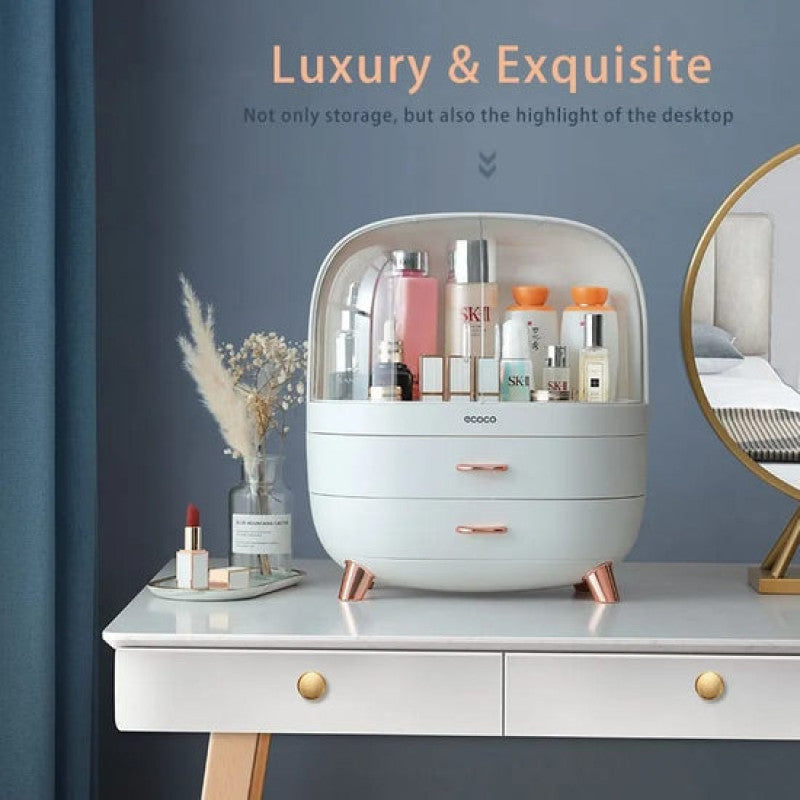 Ecoco Multi Compartment Cosmetic Storage Organizer