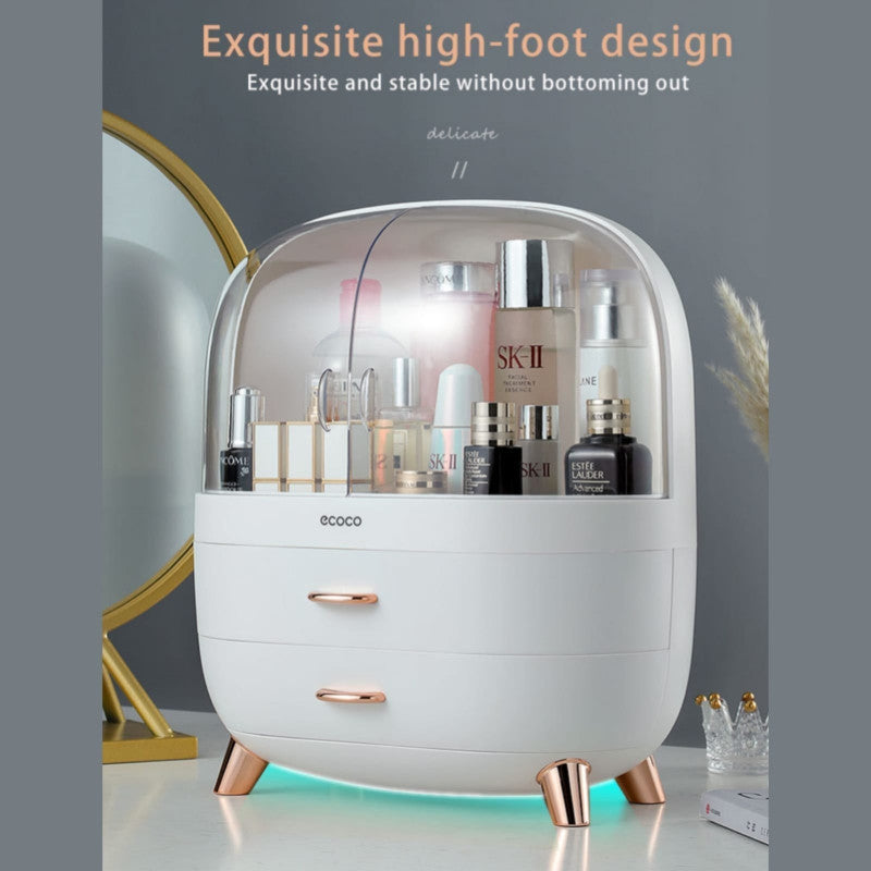 Ecoco Multi Compartment Cosmetic Storage Organizer