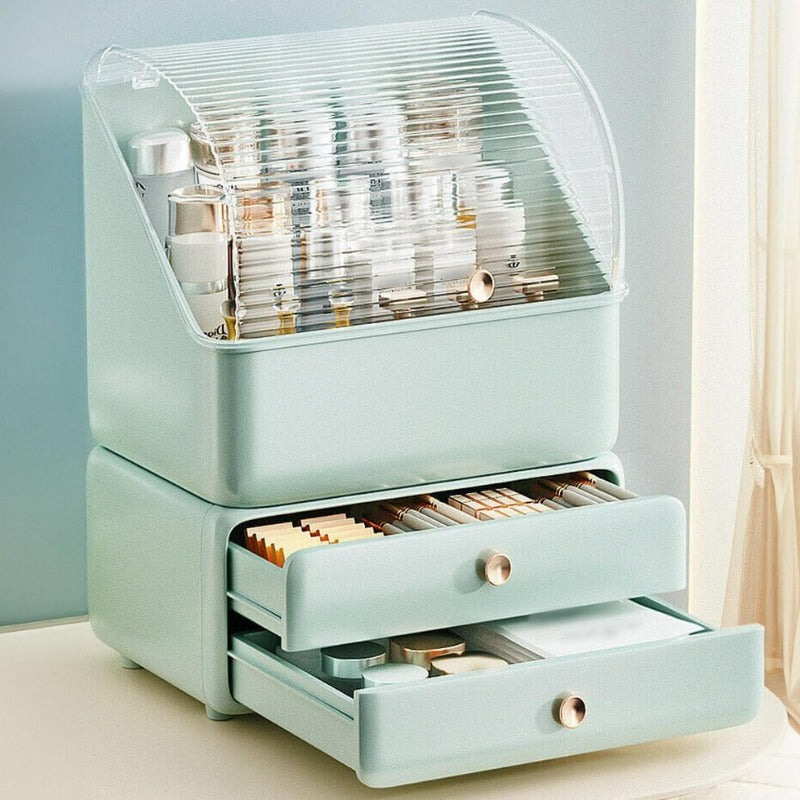 Makeup Organizer With Duo Drawers