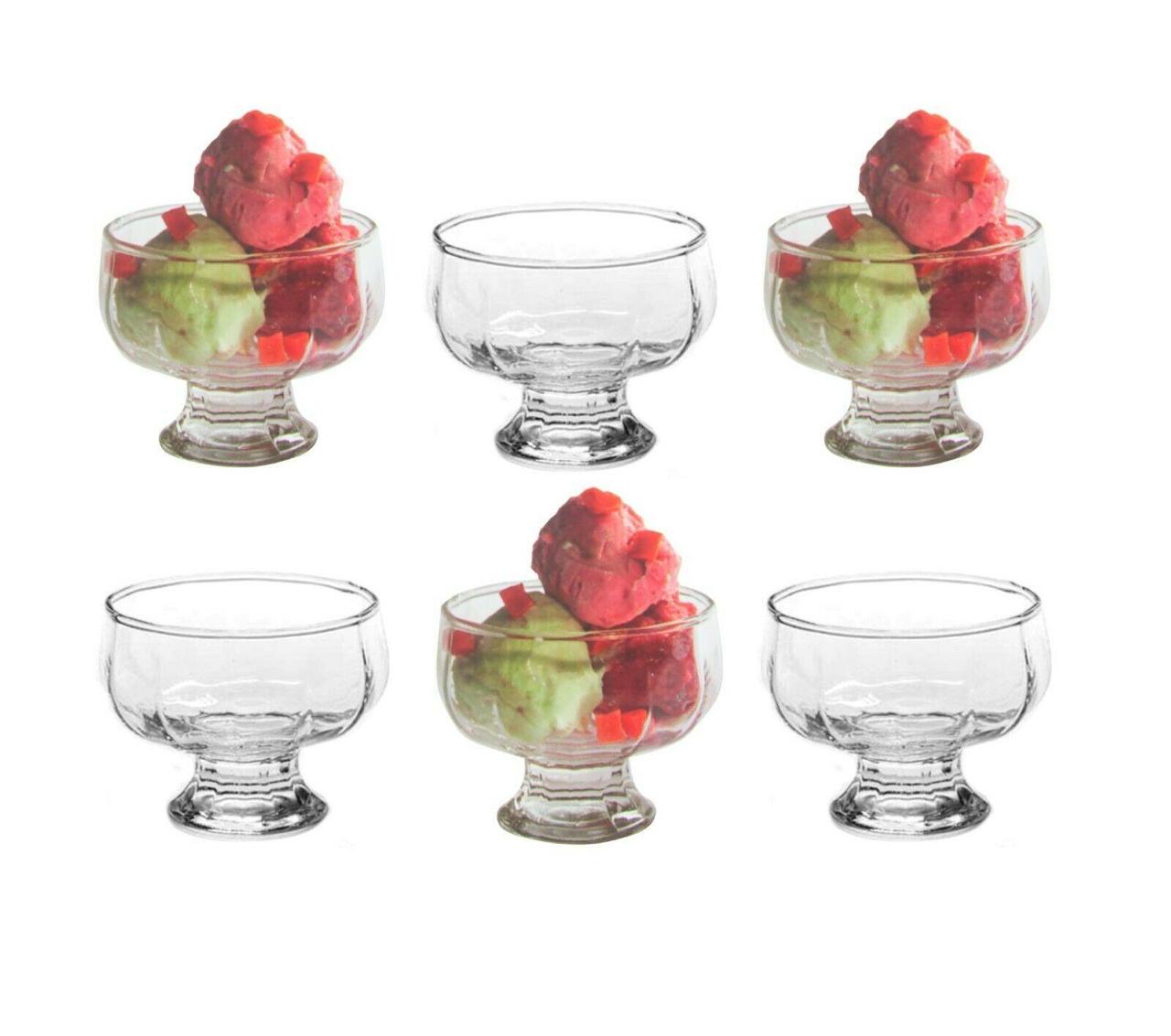 6-Pcs Round Dessert Serving Bowl | Delight Serving Cup 225ml