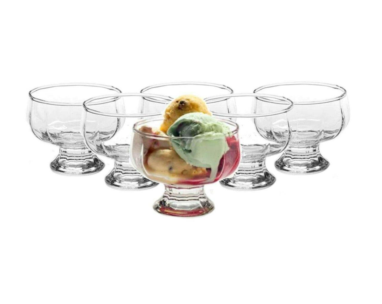 6-Pcs Round Dessert Serving Bowl | Delight Serving Cup 225ml