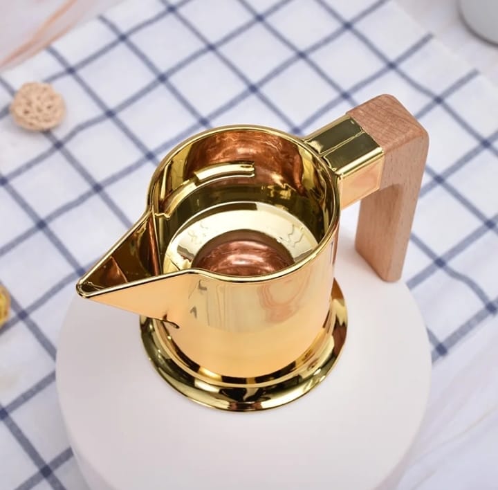 Luxury Design Gold Top Thermos Coffee/Tea Pot Kettle