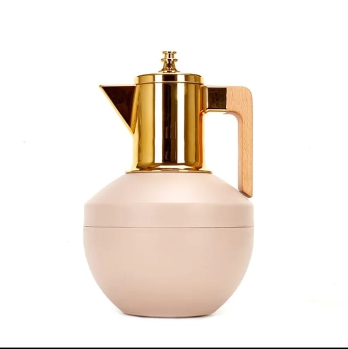 Luxury Design Gold Top Thermos Coffee/Tea Pot Kettle