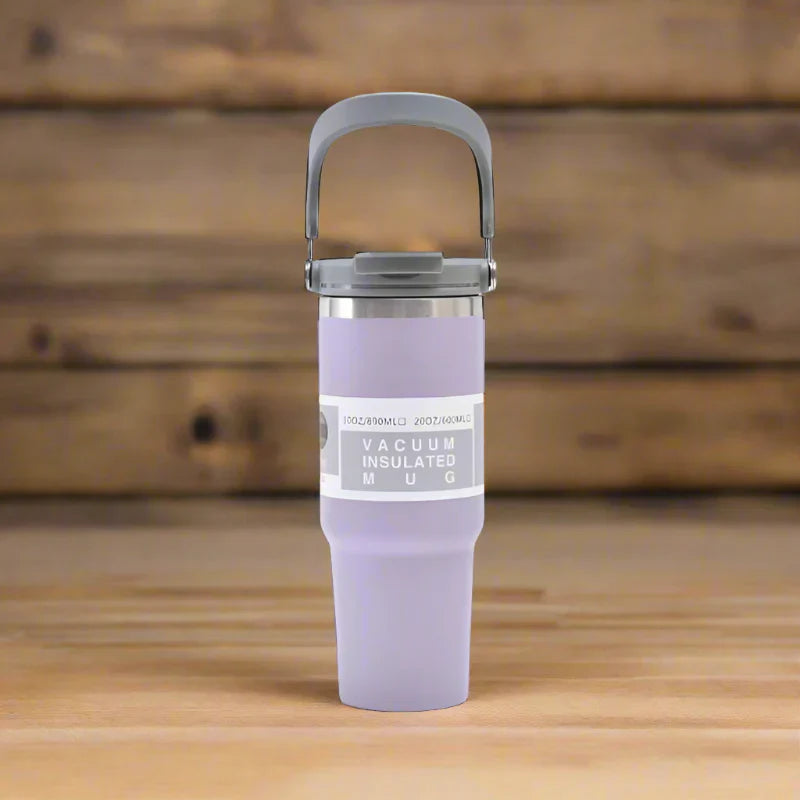 Portable Insulated Tumbler With Handle 30OZ