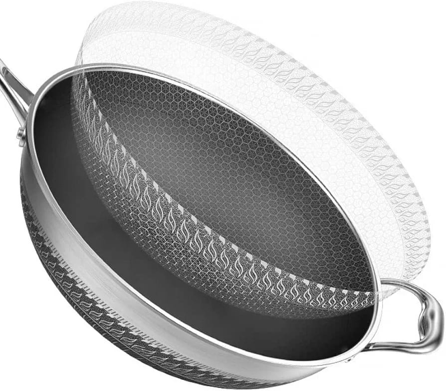 Non-Stick Stainless Steel fry Pan