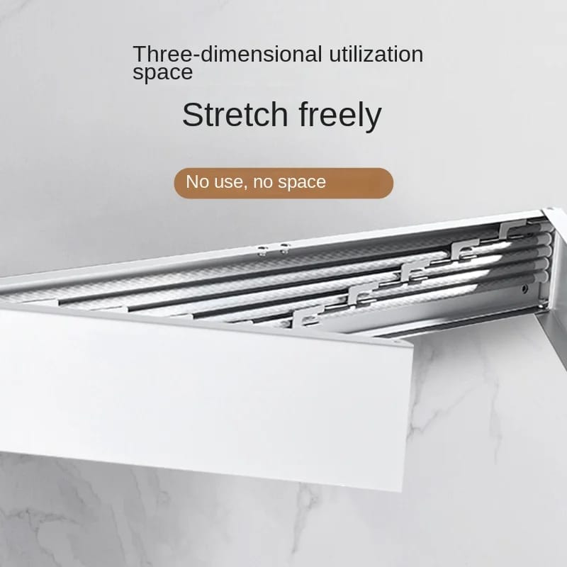 ✨ Folding Aluminum Clothes Drying Rack – Smart Space Saving Solution! ✨