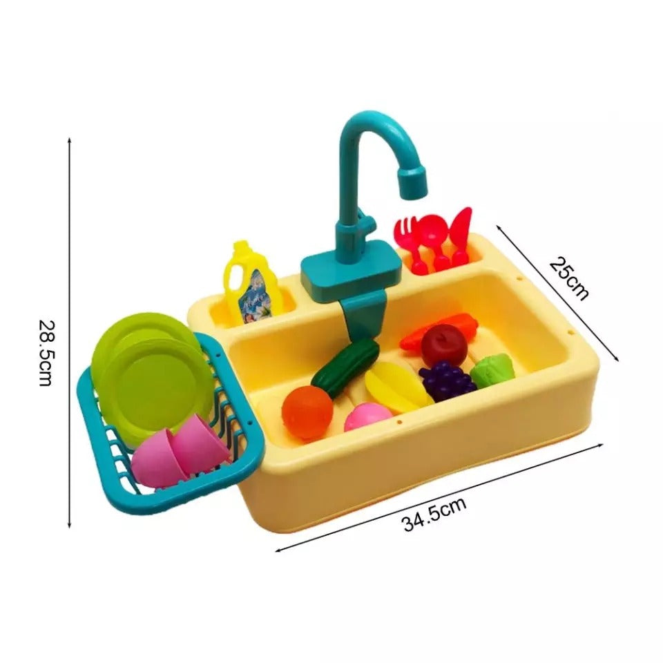 Large Kitchen Sink toy with Running Water