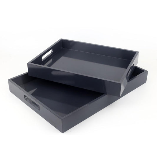 Modern Serving Tray (Black)