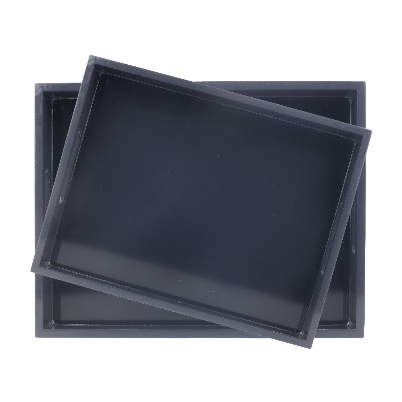 Modern Serving Tray (Black)