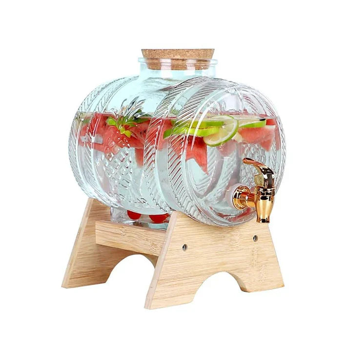 Glass Barrel Water Dispenser - 5L