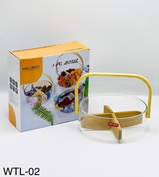 Fruit Basket with Partition – Durable & Multi-Section Design