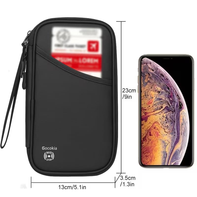 New Passport Travel Wallet Passport Holder Multi-Function Credit Card Package ID Document Multi-Card Storage Pack Clutch