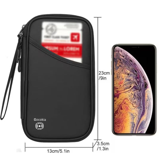 New Passport Travel Wallet Passport Holder Multi-Function Credit Card Package ID Document Multi-Card Storage Pack Clutch