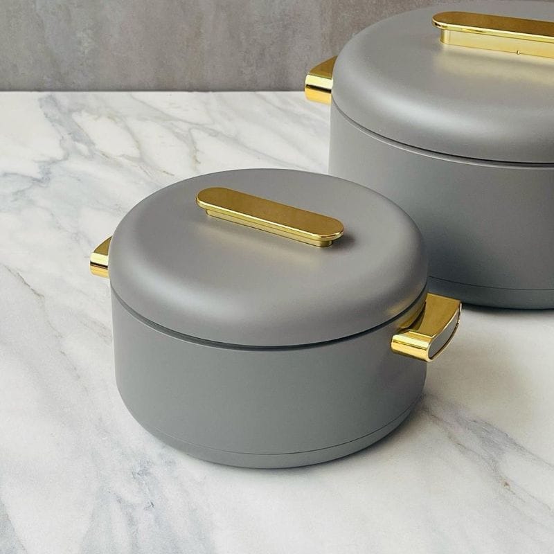 Elegant Design 3 pcs Insulated Hotpot Set